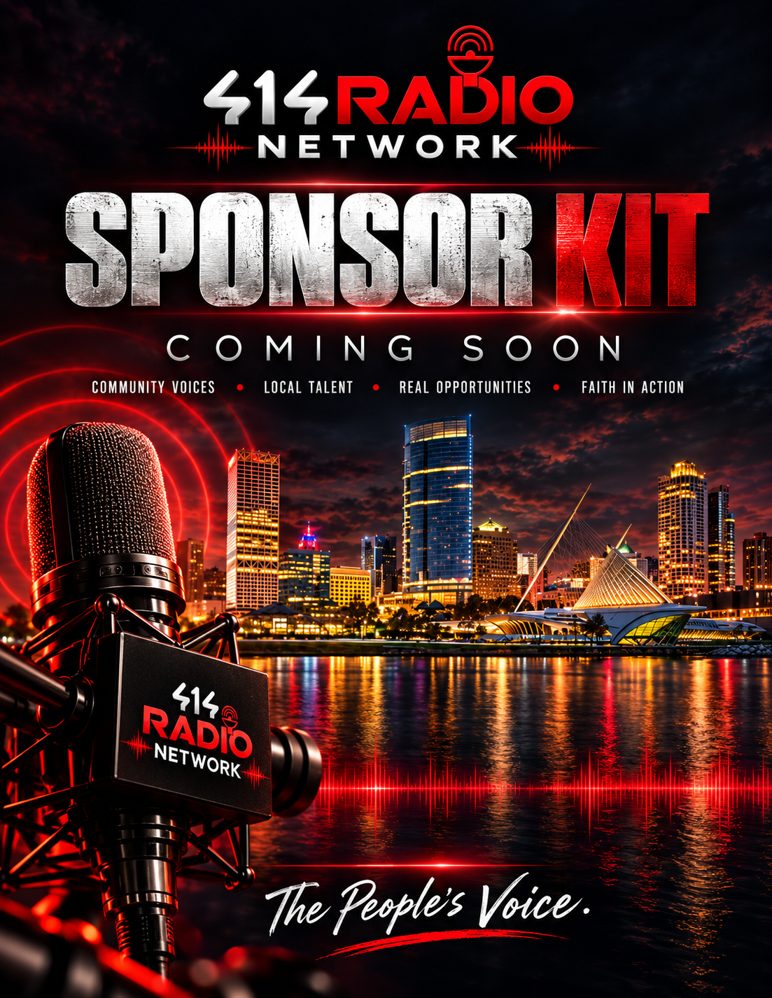 414 Radio Network Sponsor Kit — The People's Voice